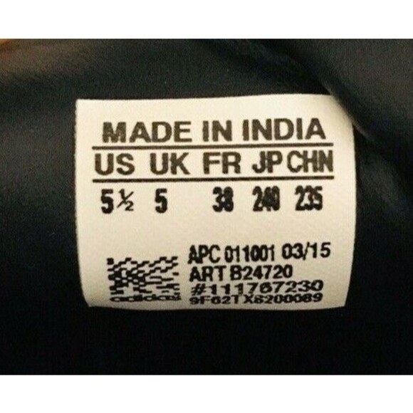 ADIDAS ORIGINALS BLACK STAR WARS EMPIRE STRIKES BACK STAN SMITH US 5.5 EUC - Picture 10 of 10